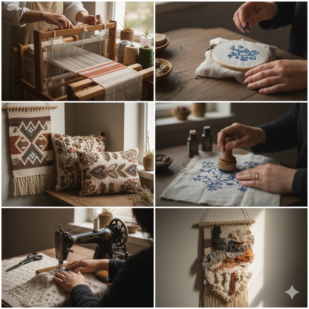 Textile arts workshop